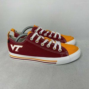 Skicks Womens 0916 Orange Low Top Sneaker Size 8M